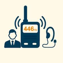 Portofoons met oortje