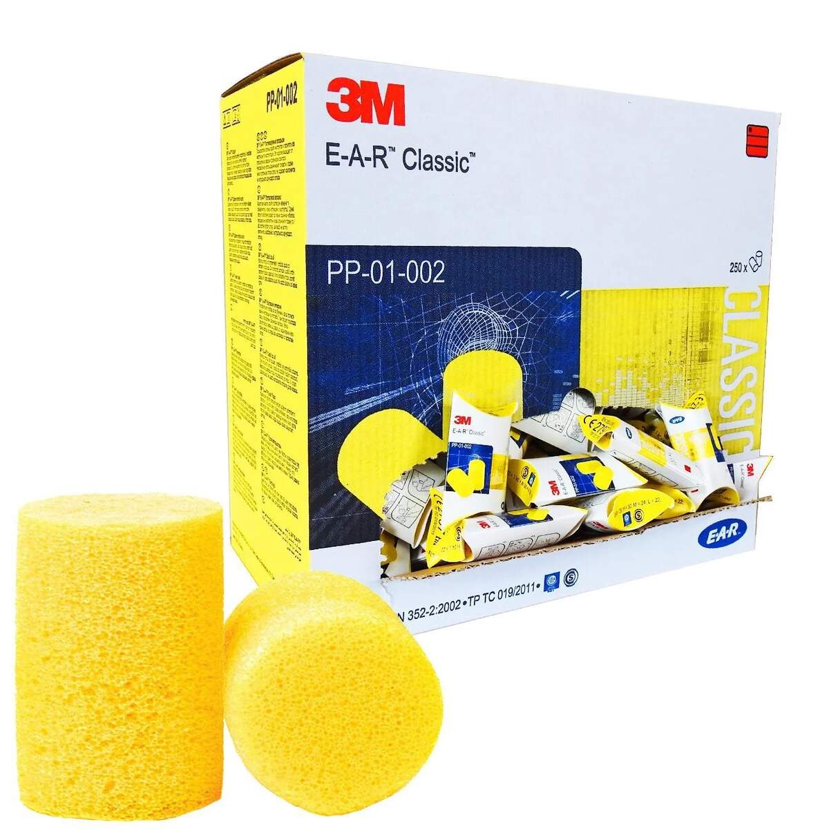 3M E-A-R Classic oordopjes- 250 paar in Pillowpacks image