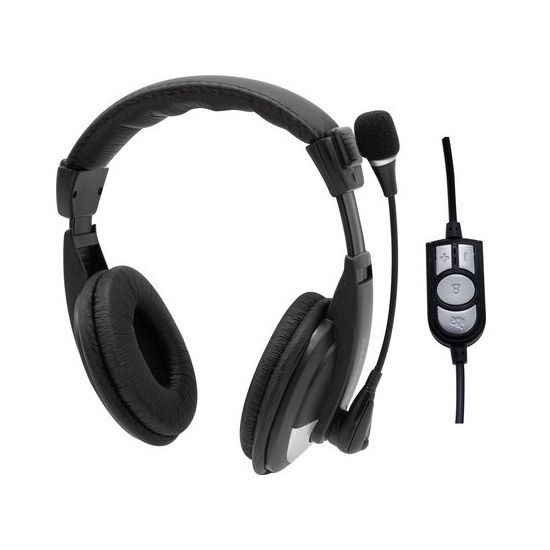 DACOMEX Casque-micro AH760-U stéréo USB - AH760-U