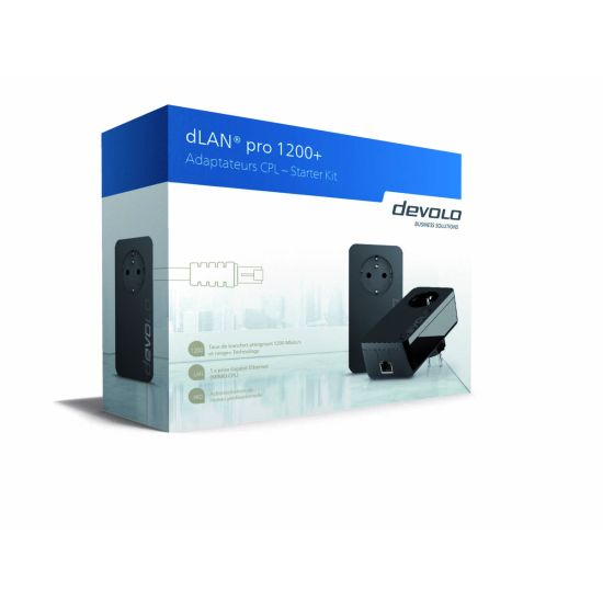 Devolo dLAN pro 1200+ PoE Starter Kit CPL