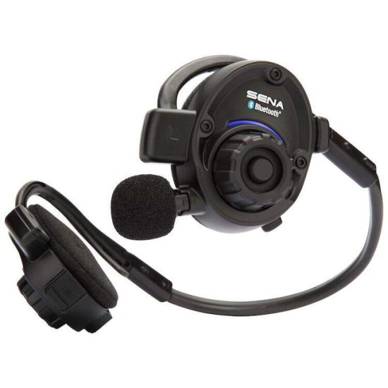 Sena SPH10 - Casque intercom Bluetooth - Vue micro rentré