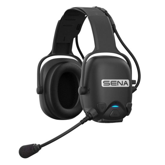 Sena Cast - Casque antibruit avec intercom full duplex - Mode ambiant pour écouter l'environnement - Ear True