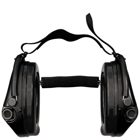 Sordin SUPREME PRO X Noir (GEL) - Serre-Nuque - Casque antibruit tir