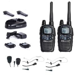 kit talkie sécurité midland g7 pro, pour professionnel de la sécurité