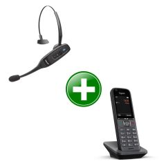 Bundel Gigaset  S700H met headset  Bluetooth C400-XT BlueParrott 