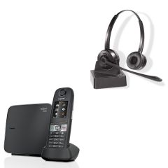 Gigaset E630 avec casque stéréo