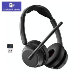 Micro casque premium Epos IMPACT 1060T ANC certifié teams livré avec un dongle USB A