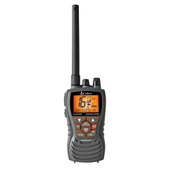 Cobra MR HH350 FLT EU - Radio VHF Marine - vue de face avec panneau de commande 