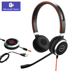 Jabra Evolve 40 MS Stereo USB-A et Jack 3.5