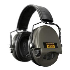 Sordin SUPREME PRO X SFA Vert GEL - Casque antibruit avec modulation sonore - 74502-06-S - casque antibruit haute atténuation