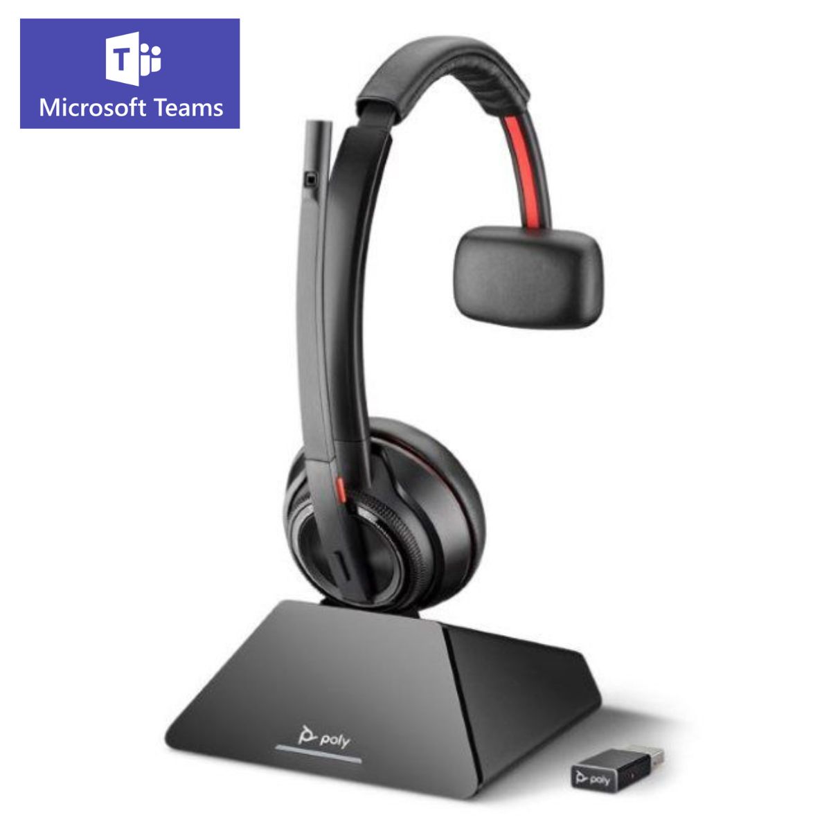 Plantronics Savi 8210, mono, Microsoft, S8210-M C USB-A image