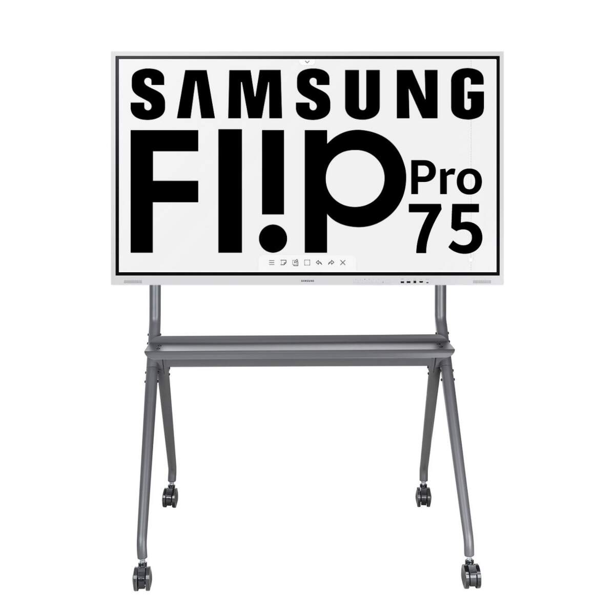 Samsung Flip Pro 75 inch met Rolstandaard image