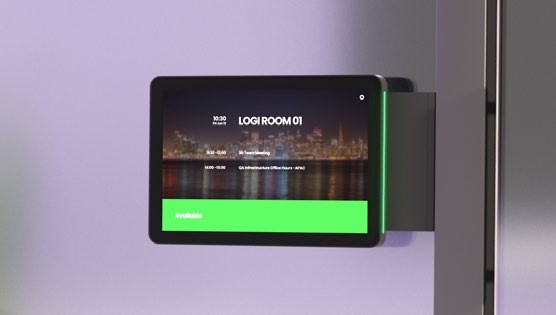 Logitech Tap Scheduler Graphite: Beeldscherm kamerreservering