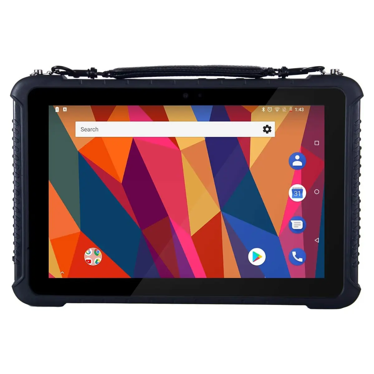 Tablet Android professionele handleiding, risico op breuk