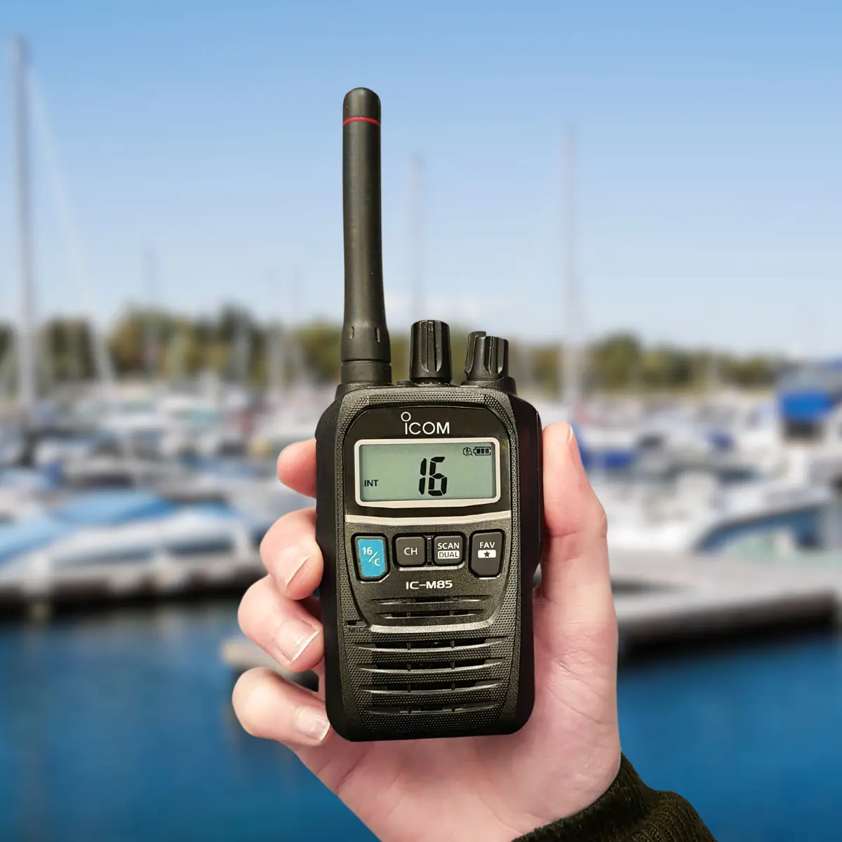 ICOM M85 - VHF marineblauw ICOM