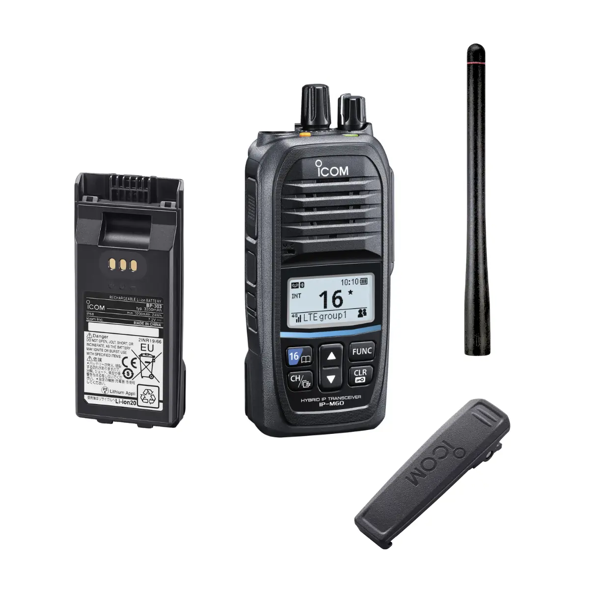 ICOM IPM60 - uitpakken