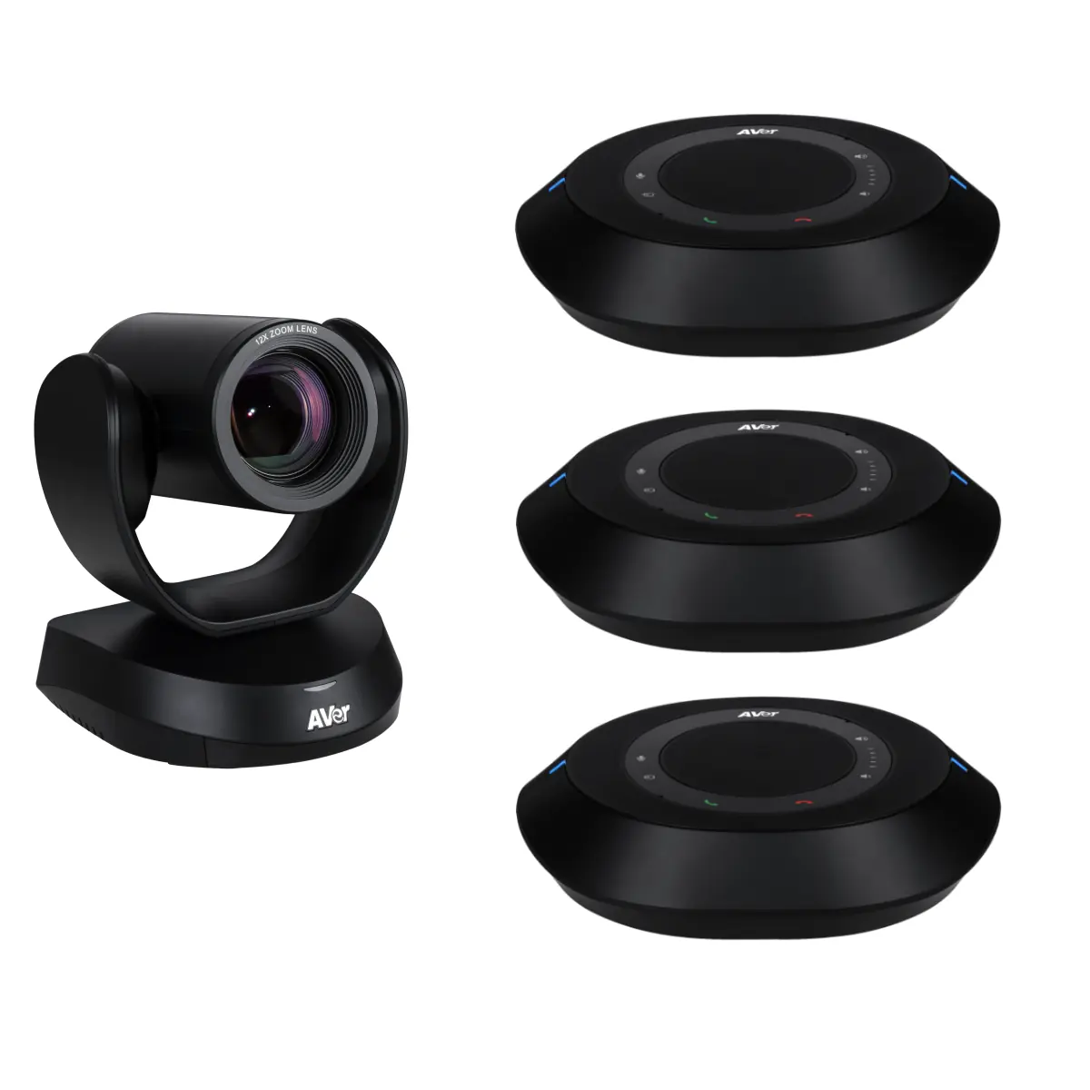 AVer VC520 Pro 2 + 2 extension speakerphones