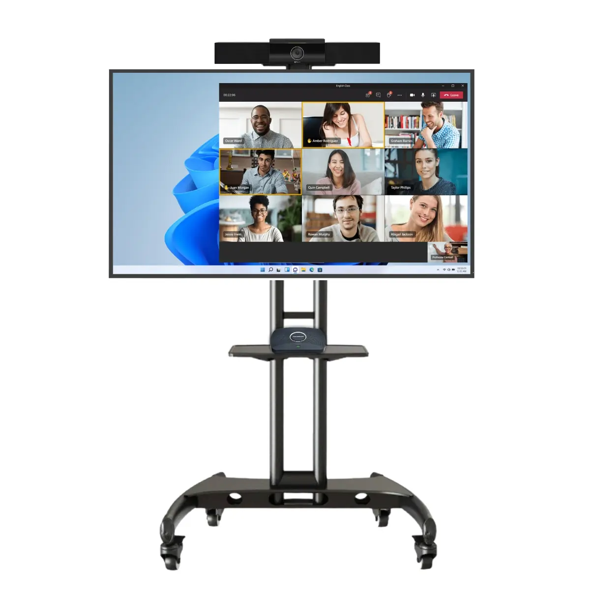 kit video conference draadloos Poly Samsung ScreenBeam