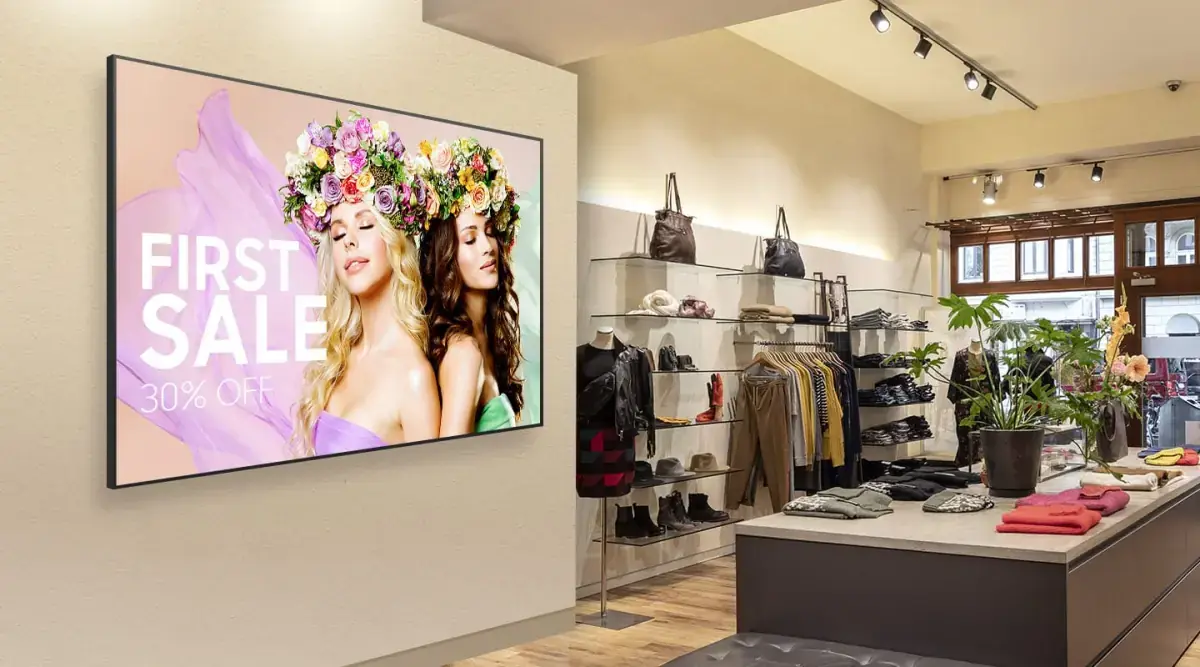 digital signage - Samsung QM43C